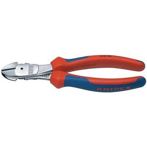 Kraftseitenschneider L.140mm Form 0 Mehrkomp.-Hülle KNIPEX Kraftseitenschneider L.140mm Form 0 Mehrkomp.-Hülle KNIPEX