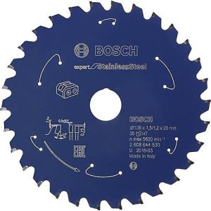Kreissägeblatt AD 136mm Z.30 HLTCG Bohr.20mm Schnitt-B.1,5mm HM BOSCH Kreissägeblatt AD 136mm Z.30 HLTCG Bohr.20mm Schnitt-B.1,5mm HM BOSCH