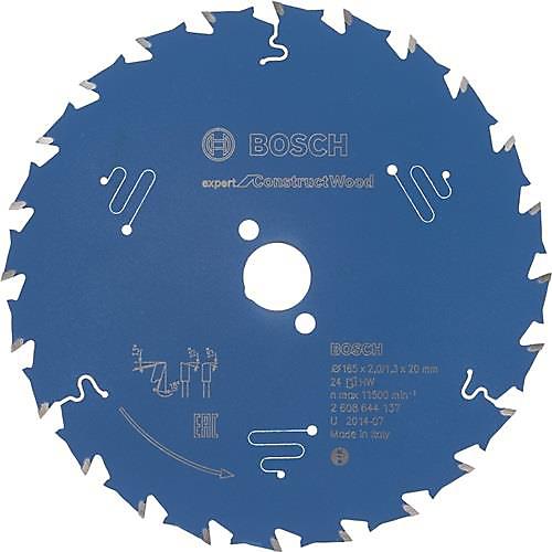 Kreissägeblatt AD 190mm Z.24 WZ Bohr.30mm Schnitt-B.2mm HM BOSCH