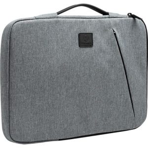 Laptophülle Exacompta Business, für Laptops 15-16“, gepolstert, Griff & Reißverschlussfach, B 410 x T 25 x H 310 mm, Post-Consumer-Polyester, grau Laptophülle Exacompta Business, für Laptops 15-16“, gepolstert, Griff & Reißverschlussfach, B 410 x T 25 x H 310 mm, Post-Consumer-Polyester, grau