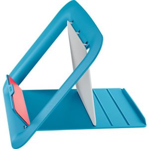 Laptopständer Leitz Ergo Cosy, für Laptops von 13′ bis 17′, höhenverstellbar, faltbar, B 312 x T 247 x H 50 mm, blau Laptopständer Leitz Ergo Cosy, für Laptops von 13′ bis 17′, höhenverstellbar, faltbar, B 312 x T 247 x H 50 mm, blau