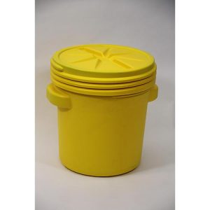 Leckagen-Notfallset in UN-Sicherheitsfass, universal, grau, 75l, für z. B. Öle, Farben Leckagen-Notfallset in UN-Sicherheitsfass, universal, grau, 75l, für z. B. Öle, Farben