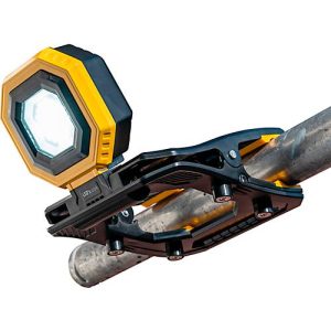 LED-Arbeitsleuchte, flackerfrei, dimmbar, kaltweiß, 1500 lm, 6500 k, Akku, IP54, baustellentauglich LED-Arbeitsleuchte, flackerfrei, dimmbar, kaltweiß, 1500 lm, 6500 k, Akku, IP54, baustellentauglich