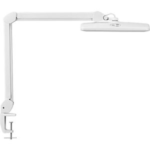 LED-Klemmleuchte MAULintro, Leistung 11 W, stufenlos dimmbar, um 360° drehbar, 920 lm, Klemmweite 63 mm, weiß LED-Klemmleuchte MAULintro, Leistung 11 W, stufenlos dimmbar, um 360° drehbar, 920 lm, Klemmweite 63 mm, weiß