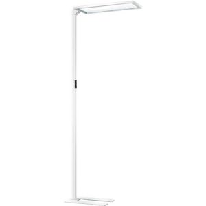 LED Stehlampe NUBO plus, dimmbar, für Bildschirmarbeitsplatz, direkt/indirekt leuchtend, 4000 K, weiß LED Stehlampe NUBO plus, dimmbar, für Bildschirmarbeitsplatz, direkt/indirekt leuchtend, 4000 K, weiß