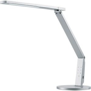 LED-Tischleuchte Vario Plus, 10 W, 620 lm, 2700-6400 K, höhenverstell-/dreh-/neigbar, USB-Ladefunktion, stufenlos dimmbar, silber LED-Tischleuchte Vario Plus, 10 W, 620 lm, 2700-6400 K, höhenverstell-/dreh-/neigbar, USB-Ladefunktion, stufenlos dimmbar, silber