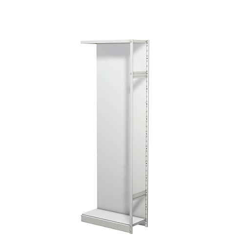 Leerregal PROGRESS 500 T, Anbaufeld, mit Rückwand, H 2250 x B 750 x T 340 mm