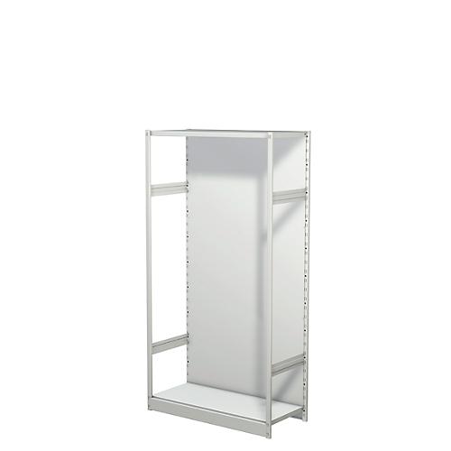 Leerregal PROGRESS 500 T, Grundfeld, mit Rückwand, H 1900 x B 960 x T 440 mm