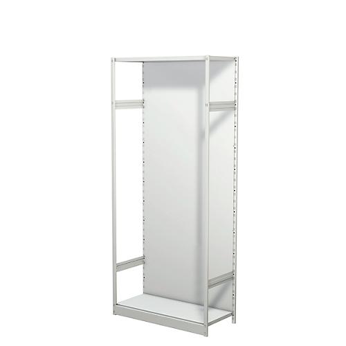Leerregal PROGRESS 500 T, Grundfeld, mit Rückwand, H 2250 x B 960 x T 440 mm