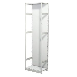 Leerregal PROGRESS 500 T, Grundfeld, mit Rückwand, H 2600 x B 750 x T 440 mm Leerregal PROGRESS 500 T, Grundfeld, mit Rückwand, H 2600 x B 750 x T 440 mm