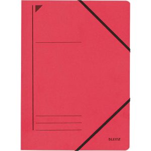 LEITZ® Eckspannmappe, DIN A4, Gummizugverschluss, rot LEITZ® Eckspannmappe, DIN A4, Gummizugverschluss, rot