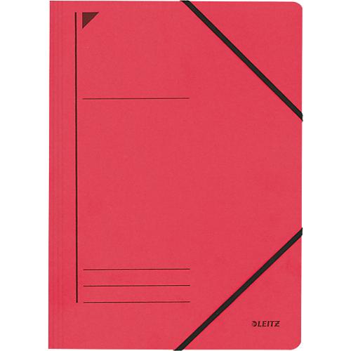 LEITZ® Eckspannmappe, DIN A4, Gummizugverschluss, rot