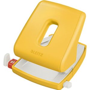 Leitz® Locher 5004 Cosy, für bis zu 30 Blatt, minimalistisches Design, gelb Leitz® Locher 5004 Cosy, für bis zu 30 Blatt, minimalistisches Design, gelb