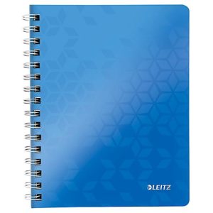 LEITZ Notizbuch WOW 4639, DIN A5, liniert, blau LEITZ Notizbuch WOW 4639, DIN A5, liniert, blau