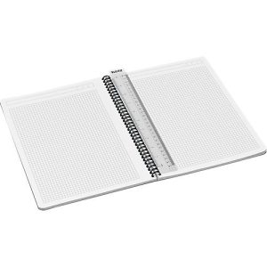 LEITZ® Office Collegeblock 449500 DIN A4, PP, kariert, gelb LEITZ® Office Collegeblock 449500 DIN A4, PP, kariert, gelb