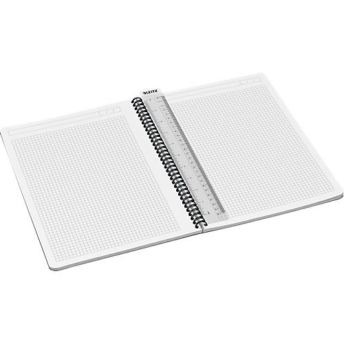 LEITZ® Office Collegeblock 449500 DIN A4, PP, kariert, gelb