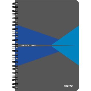 LEITZ® Office Collegeblock 449800 DIN A5, PP, kariert, blau LEITZ® Office Collegeblock 449800 DIN A5, PP, kariert, blau
