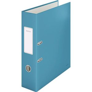 Leitz® Ordner 180° Cosy, A4, 180°-Präzisionsmechanik, Schreibschild & Griffloch, Rückenbreite 80 mm, blau Leitz® Ordner 180° Cosy, A4, 180°-Präzisionsmechanik, Schreibschild & Griffloch, Rückenbreite 80 mm, blau