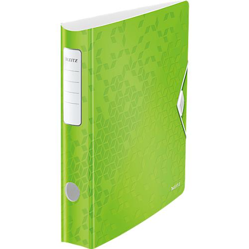 LEITZ® Ordner Active WOW, DIN A4, Rückenbreite 65 mm, grün