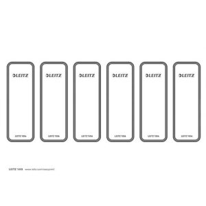 Leitz® Rückenschild WOW/Style, Rückenbreite 50 mm, selbstklebend, 60 Stück Leitz® Rückenschild WOW/Style, Rückenbreite 50 mm, selbstklebend, 60 Stück