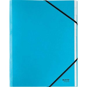 Leitz® Sammelmappe Recycle, A4, 12 Fächer mit Blanko-Taben, Inhaltsverzeichnis, Gummibandverschluss, 100 % recycelbar, Karton, blau Leitz® Sammelmappe Recycle, A4, 12 Fächer mit Blanko-Taben, Inhaltsverzeichnis, Gummibandverschluss, 100 % recycelbar, Karton, blau