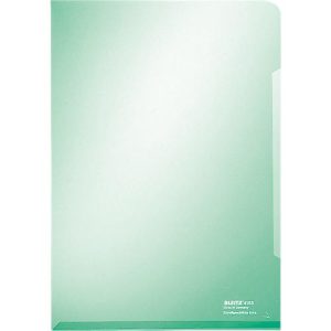 LEITZ® Sichthülle Premium 4153, DIN A4, glatt, 100 Stück, grün LEITZ® Sichthülle Premium 4153, DIN A4, glatt, 100 Stück, grün