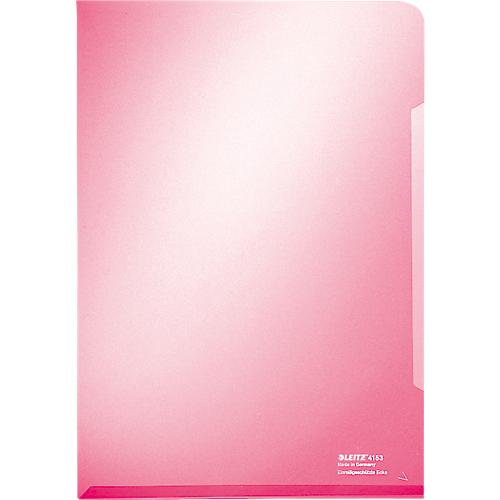LEITZ® Sichthülle Premium 4153, DIN A4, glatt, 100 Stück, rot