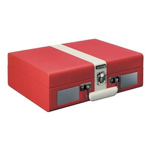 Lenco Classic Phono TT-110 – Plattenspieler – 2 x 2 Watt – Rot, weiß Lenco Classic Phono TT-110 – Plattenspieler – 2 x 2 Watt – Rot, weiß