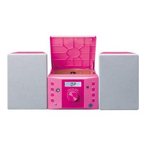 Lenco MC-013 – Microsystem – 5 Watt (Gesamt) – pink
