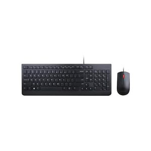 Lenovo Essential Wired Combo – Tastatur-und-Maus-Set – AZERTY – Belgien Englisch Lenovo Essential Wired Combo – Tastatur-und-Maus-Set – AZERTY – Belgien Englisch