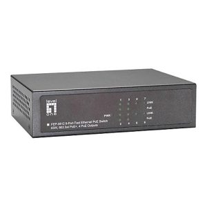 LevelOne FEP-0812W90 – Switch – 8 Anschlüsse LevelOne FEP-0812W90 – Switch – 8 Anschlüsse