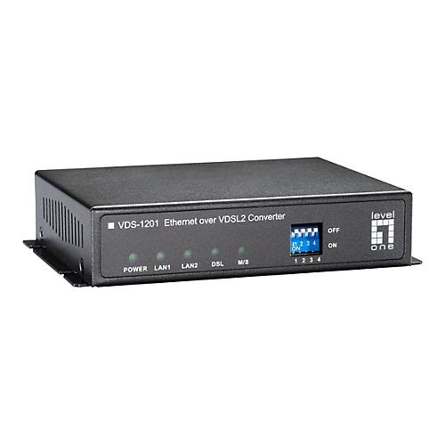 LevelOne VDS-1201 - Annex-A - Kurzstreckenmodem - 10Mb LAN, 100Mb LAN, Ethernet over VDSL