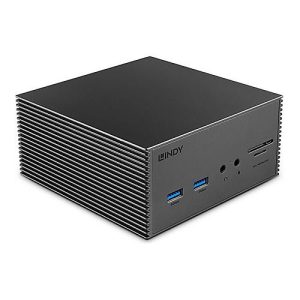 LINDY DST-Pro 101 – Dockingstation – für Laptop – USB-C 3.2 Gen 1 / Thunderbolt 3 / Thunderbolt 4 – 2 x HDMI, DP – 1GbE LINDY DST-Pro 101 – Dockingstation – für Laptop – USB-C 3.2 Gen 1 / Thunderbolt 3 / Thunderbolt 4 – 2 x HDMI, DP – 1GbE