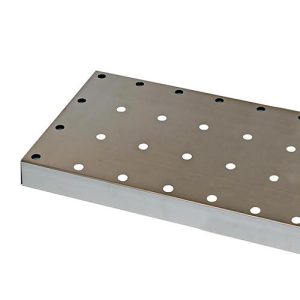 Lochblecheinsatz Standard für asecos Chemikalienschränke der CS und CX Serie, Stahlblech, B 731 x T 412 x H 41 mm, bis 60 kg Lochblecheinsatz Standard für asecos Chemikalienschränke der CS und CX Serie, Stahlblech, B 731 x T 412 x H 41 mm, bis 60 kg