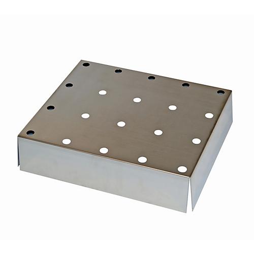 Lochblecheinsatz Standard für asecos Sicherheitsschränke der Q30, Q90, S90 und K90 Serie, Edelstahl 1.4016, B 409 x T 474 x H 107 mm, bis 75 kg