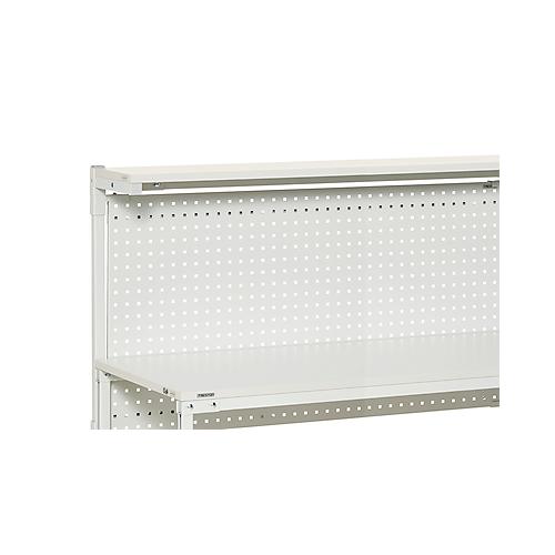 Lochplatte RL120 für Treston Arbeitstische TPH, B 1115 x H 750 mm, Tragkraft 50 kg, Stahl lichtgrau