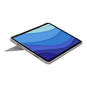 Logitech Combo Touch – Tastatur und Foliohülle – mit Trackpad – hintergrundbeleuchtet – Apple Smart connector – QWERTY