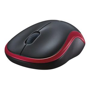 Logitech M185 – Maus – 2.4 GHz – Rot