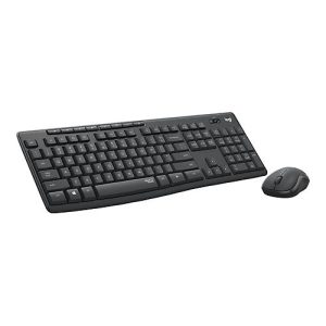 Logitech MK295 Silent – Tastatur-und-Maus-Set – kabellos – 2.4 GHz – QWERTY – Englisch