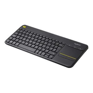 Logitech Wireless Touch Keyboard K400 Plus – Tastatur – Deutsch – Schwarz