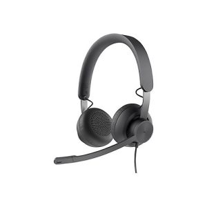 Logitech Zone 750 – Headset – On-Ear – kabelgebunden – aktive Rauschunterdrückung – USB-C Logitech Zone 750 – Headset – On-Ear – kabelgebunden – aktive Rauschunterdrückung – USB-C