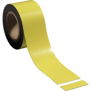Magnetband, gelb, 70 x 10000 mm Magnetband, gelb, 70 x 10000 mm