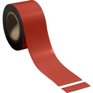 Magnetband, hellrot, 70 x 10000 mm Magnetband, hellrot, 70 x 10000 mm
