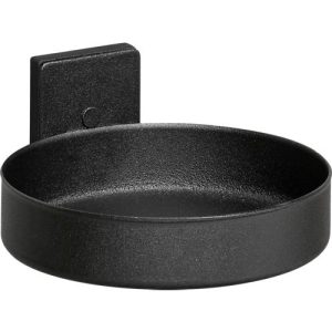 Magnethalter WFI, runde Schalenform, bis 7,5 kg, Ø 90 mm, Stahl, schwarz, 2 Stück Magnethalter WFI, runde Schalenform, bis 7,5 kg, Ø 90 mm, Stahl, schwarz, 2 Stück