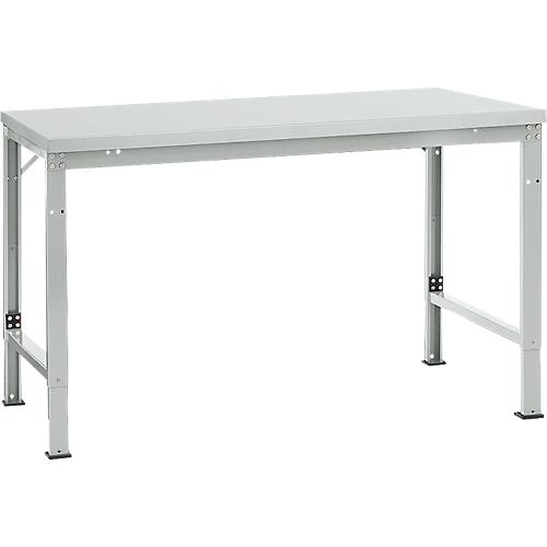 Manuflex Grundtisch UNIVERSAL Spezial, 1500 x 1000 mm, Kunststoff lichtgrau, lichtgrau