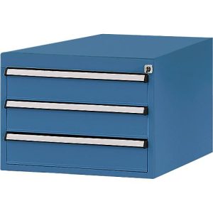 Manuflex Schubladen-Unterbau, für T 1000 mm, brillantblau Manuflex Schubladen-Unterbau, für T 1000 mm, brillantblau