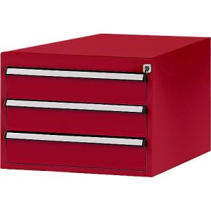 Manuflex Schubladen-Unterbau, für T 800 mm, rubinrot Manuflex Schubladen-Unterbau, für T 800 mm, rubinrot