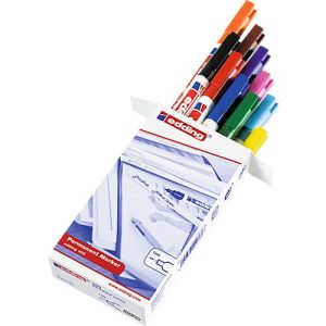 Marker edding 400, feine Spitze, blau, 10 Stück Marker edding 400, feine Spitze, blau, 10 Stück