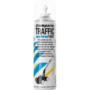 Markierungsfarbe Traffic® Extra, für Bodenmarkierungsgeräte, wetterfest, Reichweite 50 m, 500 ml, weiß Markierungsfarbe Traffic® Extra, für Bodenmarkierungsgeräte, wetterfest, Reichweite 50 m, 500 ml, weiß