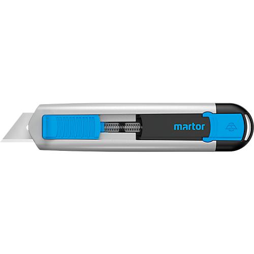 Martor Sicherheitsmesser SECUNORM 540, automatischer Klingenrückzug, L 143 x B 17 x H 31 mm, 36 mm Schnitttiefe